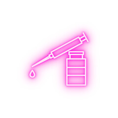 anaesthetic neon icon