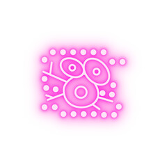 cancer disease medical neon icon