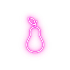 pear neon icon