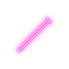 screw neon icon