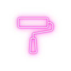 painter sign neon icon