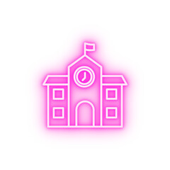 school neon icon