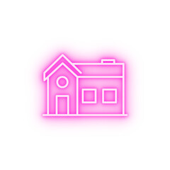 house neon icon