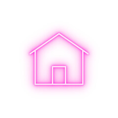 house neon icon