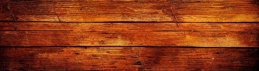 brown old wooden dark thick wall or table background. texture top view