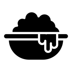 bathtub with water icon