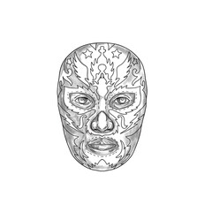 Lucha Libre Mask Tattoo