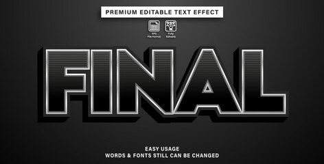 editable text effect final