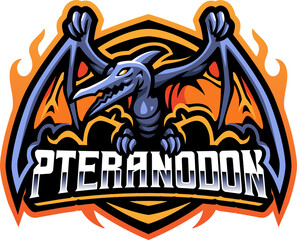 Pteranodon esport mascot © Visink.art