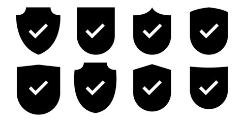 Shield with a checkmark icon