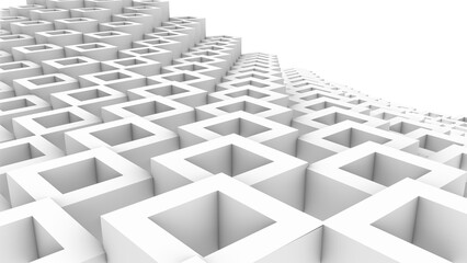 Fototapeta premium Triangular Parametric Pattern - Texture View 4