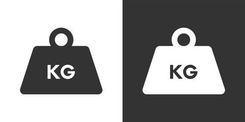 Weigth icon vector