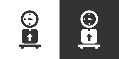 Weight icon vector