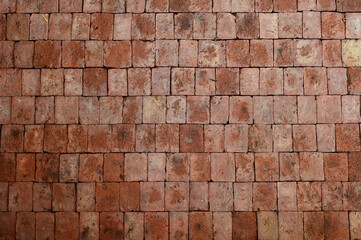 brown brick wall textured, construction industry