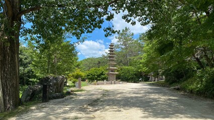 Unjusa, known as the temple of residing clouds or the temple of one thousand stone Buddhas and one...