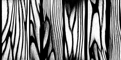 Wall made of old boards. Vector design, rustic.