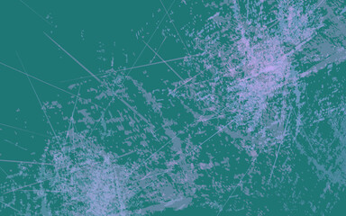Abstract grunge texture green color background vector