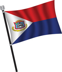 Flag of Sint Maarten.