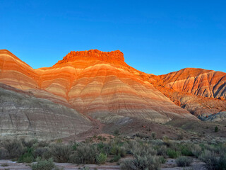 Sunset in Old Paria - Old Paria Movie Set, Utah