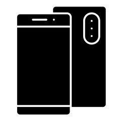 smartphone solid icon