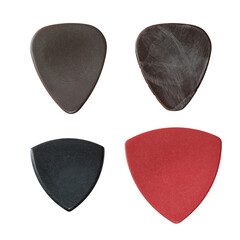 Old and new guitar picks