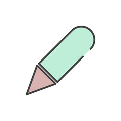 pen tool icon vector illustration logo template for many purpose. Isolated on white background.