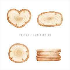 wooden sign, wooden boarder vector illustration