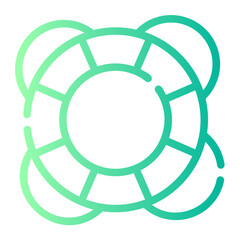 lifebuoy gradient icon