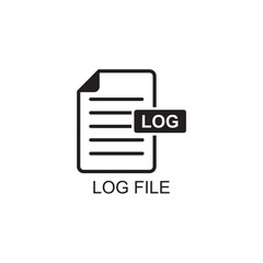 log file icon , document icon