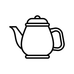 Teapot icon. sign for mobile concept and web design. vector illustration