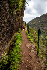 The Levada do Moinho to Levada Nova waterfall hike	