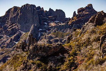 View from Pico Ruivo, Maderia	