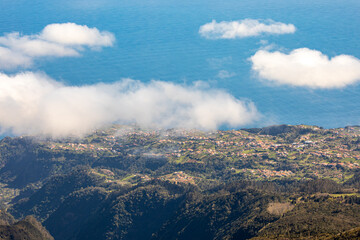 View from Pico Ruivo, Maderia	