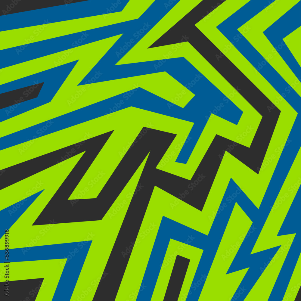 Poster abstract background with gradient geometric line pattern