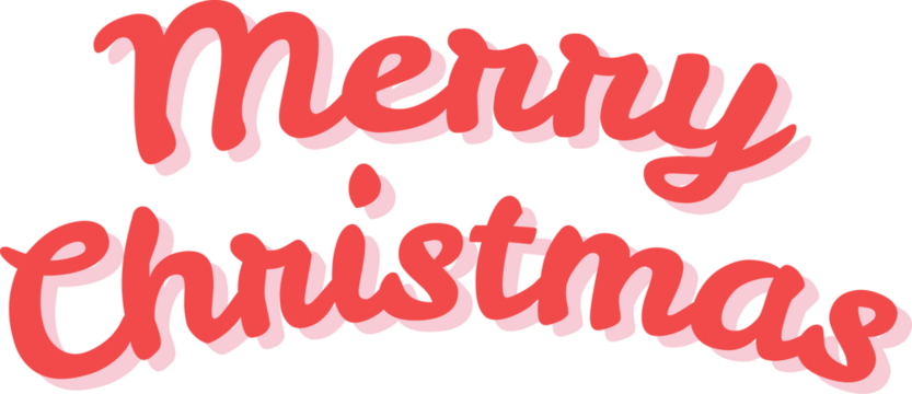 merry chirstmas text