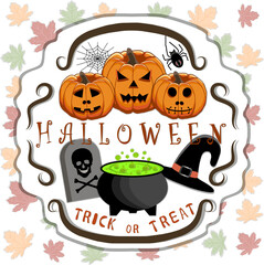 Obraz premium Collection accessory for celebration holiday Halloween