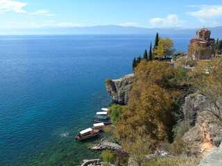 View of Lake Ohrid