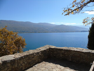 View of Lake Ohrid, North Macedonia
