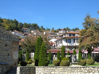 View of the town of Ohrid