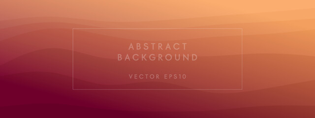 abstract wave fluid line geometric minimalistic modern gradient background combined bright colors. Trendy template for brochure business card landing page website. vector illustration eps10.