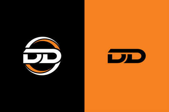 DD Letter Initial Logo Design Template Vector Illustration
