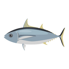 Vector illustration of tuna.