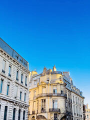 Fototapeta na wymiar Street view of Paris city, France.