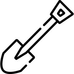 Thanksgiving shovel icon