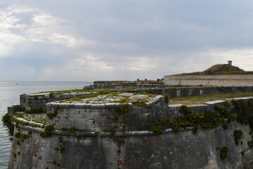 Fototapeta na wymiar fortifications Vauban à Saint Martin de Ré en France