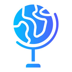 globe gradient icon