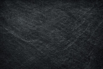 Dark grey black slate background or texture.