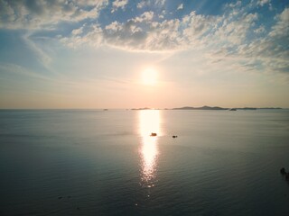 Naklejka na ściany i meble Sunset - Seokmo Island, South Korea