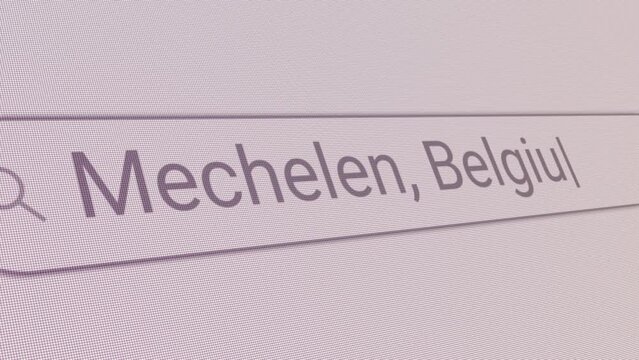 Search Bar Mechelen Belgium 
Close Up Single Line Typing Text Box Layout Web Database Browser Engine Concept