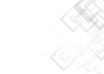 Gray Rectangular Modern Vector  Background. Shape